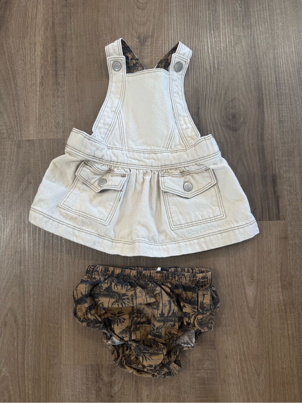 Banana Republic White/Cream Denim Dress